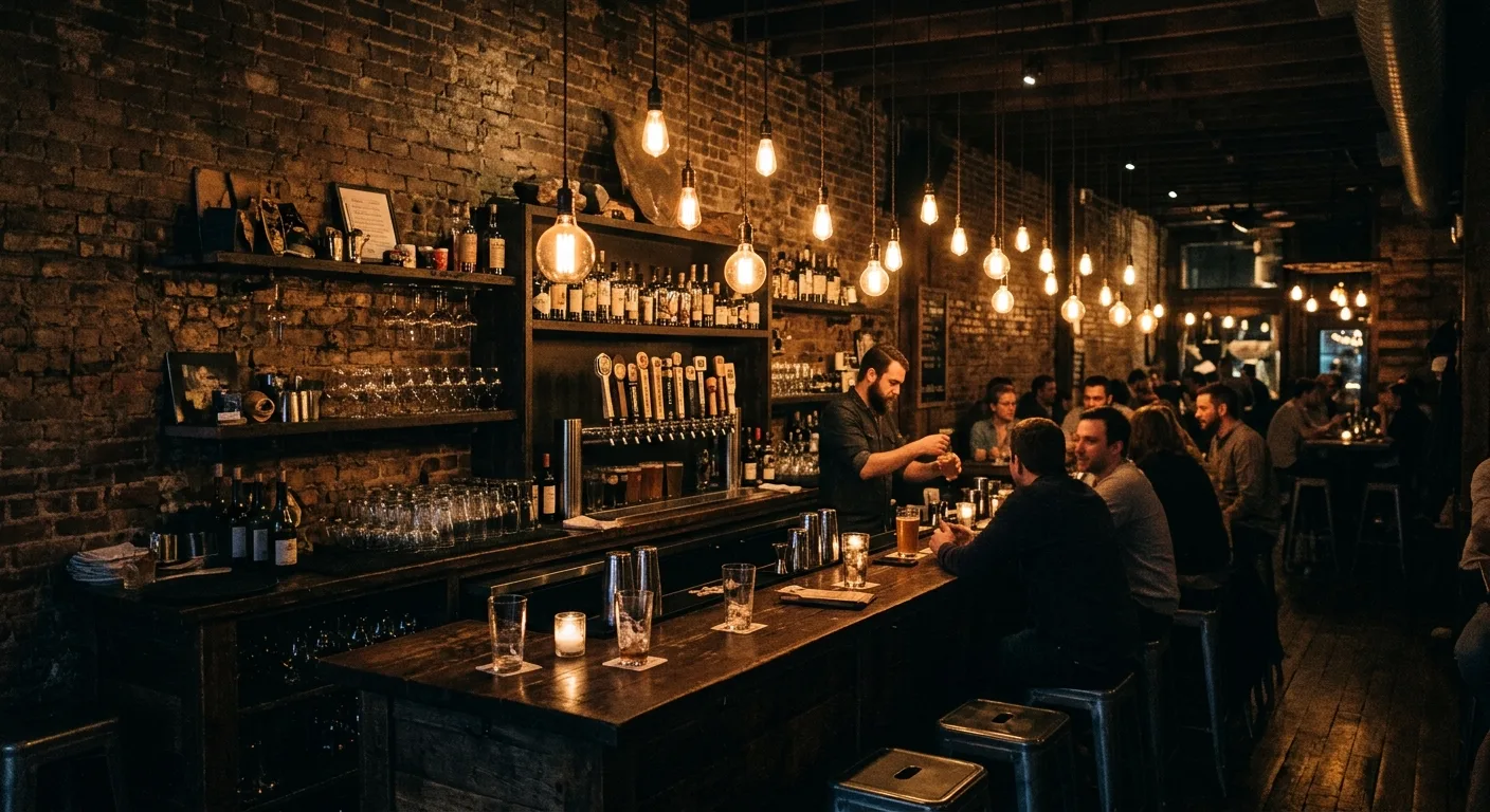 The Garage restaurant and bar near Frederick Airport MD